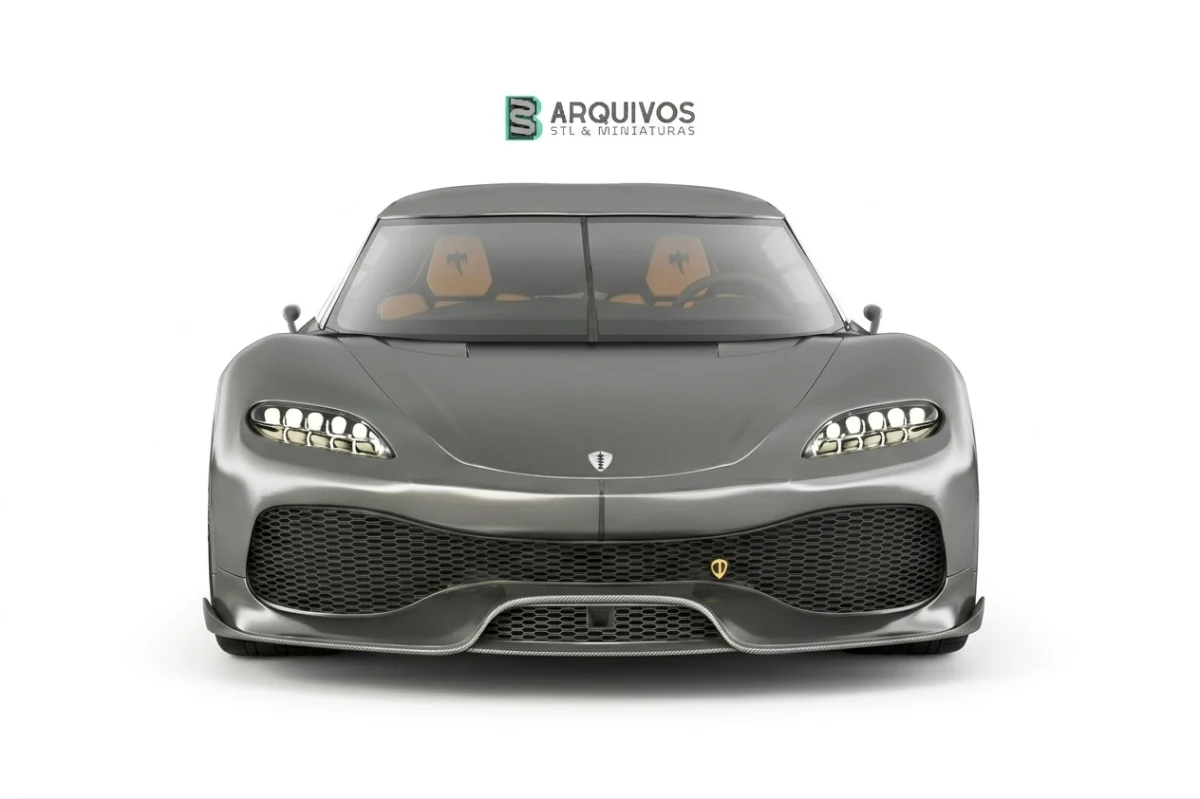 Modelo 3D STL - Koenigsegg Gemera 2021 — foto 2